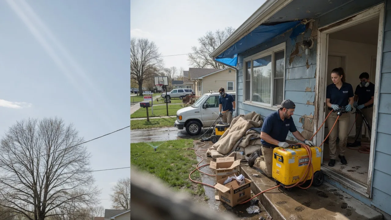 Basement Flood Cleanup in Clinton, OH near me